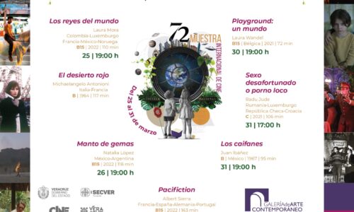 IVEC y la Cineteca Nacional presentan la 72 Muestra Internacional de Cine 2023 en la GACX