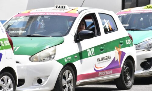 Inaugura SSP programa piloto Taxis exclusivos de mujeres, en Xalapa