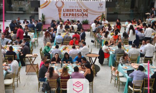 Por Día de la Libertad de Expresión, conviven diputados con medios de comunicación