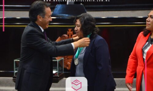 Entrega Congreso el Premio al Mérito Ambiental 2023 a la Dra. Fabiola Sandoval