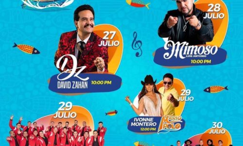 Alcalde de Boca del Río presenta cartelera de las fiestas de Santa Ana
