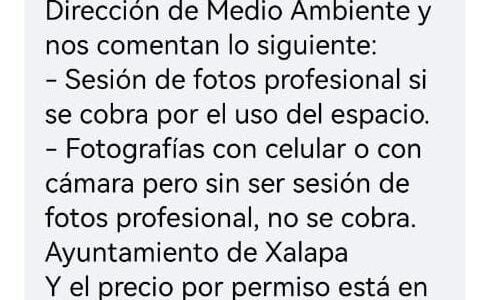 Más de 2 mil pesos, impuesto para sesiones de fotos en Xalapa