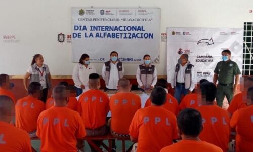 Concluyen su educación básica 163 internos de centros penitenciarios, mil 365 más están en proceso