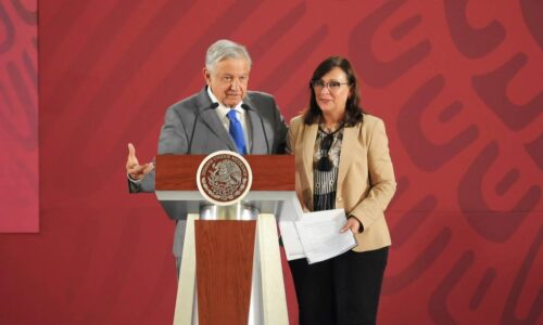 ¡Éxito Rocío Nahle!, le deseó el presidente López Obrador