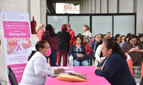 Realiza Comisión de Salud del Congreso jornada de mastografías