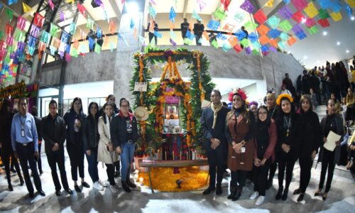 Realiza Congreso de Veracruz muestra de altares por Día de Muertos