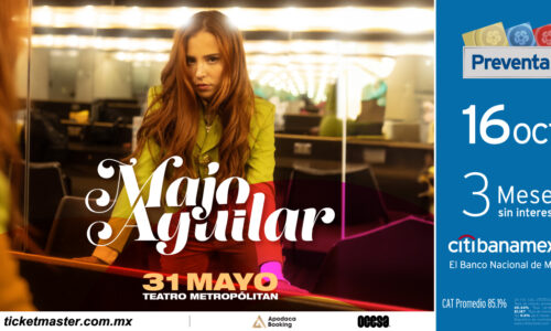 MAJO AGUILAR DE VUELTA EN LA CAPITAL