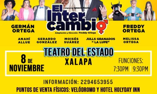 «El Intercambio» se presentará en Xalapa con un excelente elenco