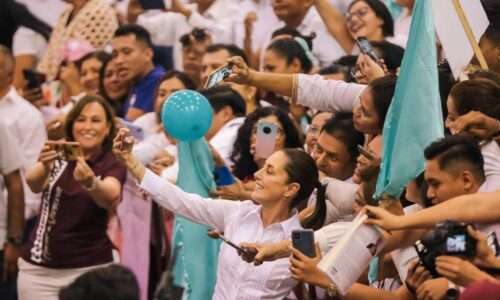 ’’Con honestidad, con resultados y con amor al pueblo se puede todo’’: Claudia Sheinbaum