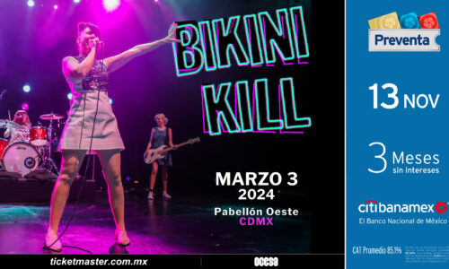 Bikini Kill se presentará en México