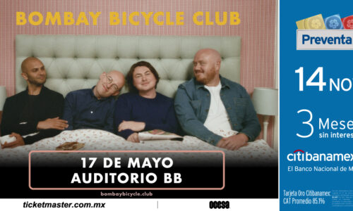 ¡Bombay Bicycle Club anuncia concierto en CDMX!