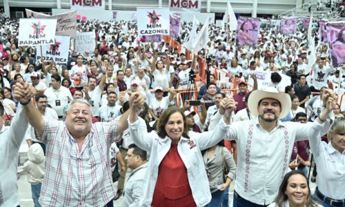 Zenyazen y más de 10 mil integrantes de MCM dan total respaldo a Rocío Nahle
