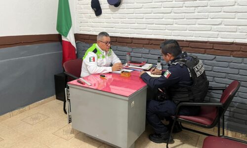 Supervisa Dirección de Asuntos Internos a personal de SSP en zona norte