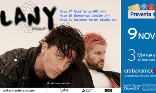LANY REGRESA A NUESTRO PAÍS