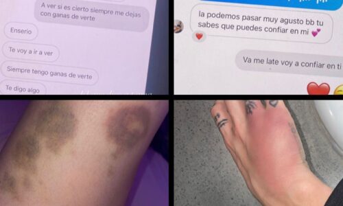 Pareja de Alemán, Akasha, revela pruebas de violencia física del rapero