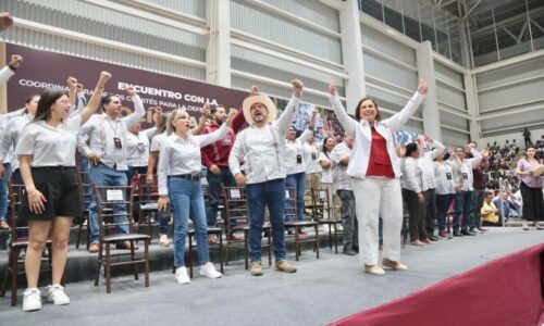 Maestros, aliados de la cuarta transformación: Rocío Nahle