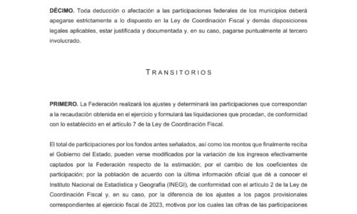 SEFIPLAN pagará este viernes fondos federales a municipios