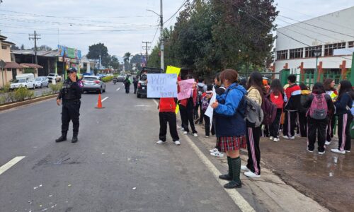 Alumnos de la escuela «Joaquín Ramírez, piden destitución de directora