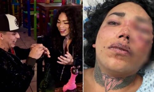 Paola Suárez hospitalizada tras ataque de su prometido