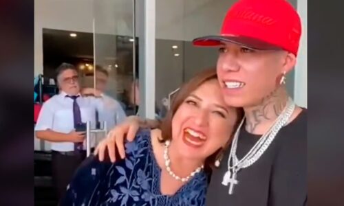 “Ni la conocía!” declara Santa Fe Klan luego de encuentro con Xóchitl Gálvez
