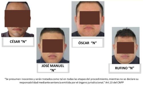 Imputados cuatro policías de Lerdo de Tejada por presunto homicidio doloso
