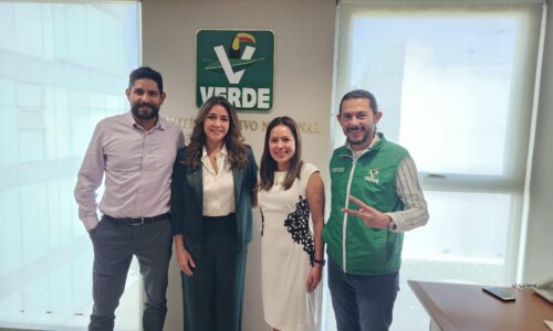 Anilú Ingram, nueva militante del PVEM
