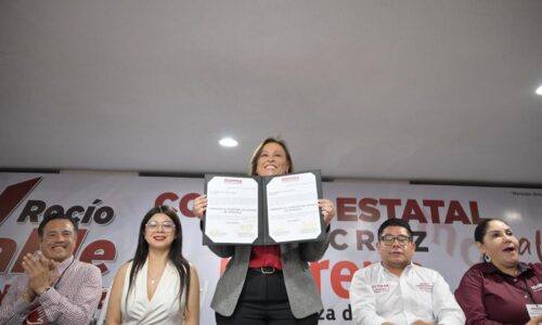 ¡Nahle candidata! ¡Vamos a ganar a la buena!