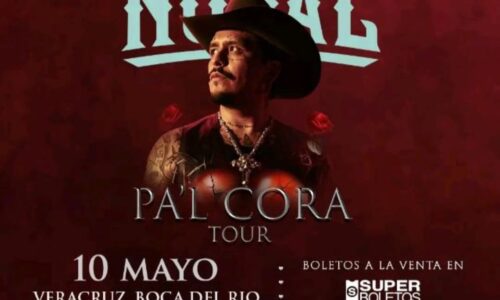 Christian Nodal regresa a Veracruz este 10 de mayo