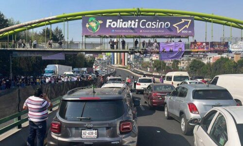 Protesta en periférico norte por sentencia a favor de presunto pederasta