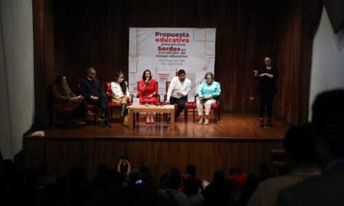 Presenta Programa de Gobierno propuesta pedagógica para atención de personas Sordas