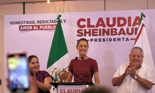 Nos va a ir muy bien con Rocio: Claudia Sheinbaum