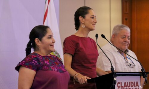 Voy a estar cerca de Veracruz y de nuestra próxima gobernadora: Claudia Sheinbaum
