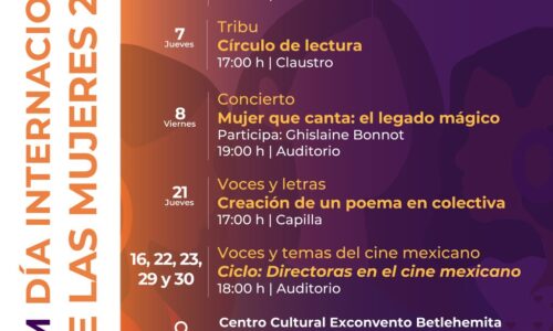 Conoce más sobre el feminismo en Veracruz en el Centro Cultural Exconvento Betlehemita