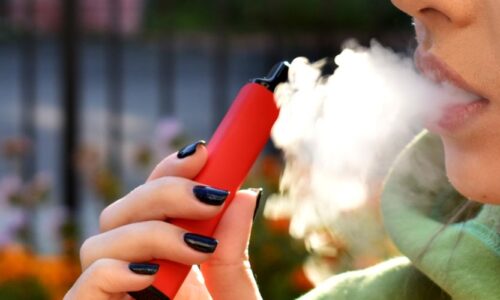 Usuarios de vapeadores se manifiestan frente a la Cámara de Diputados