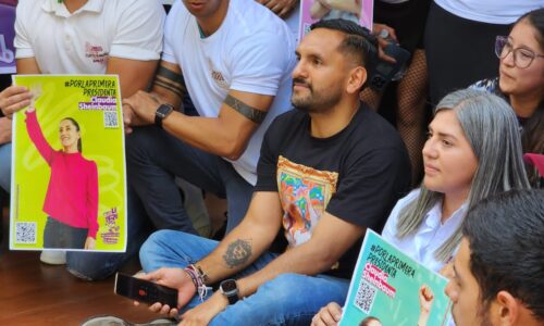 En Morena, los jóvenes van Unidos Todos por la primera presidenta