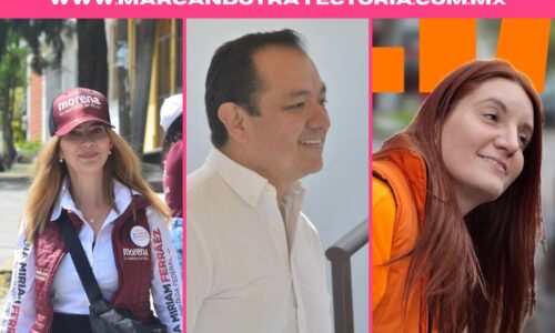 ¿Ya conoces a los tres aspirantes que se disputarán la diputación federal del distrito 10?