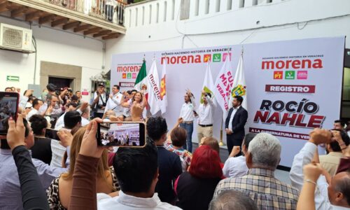Mi prioridad es mi registro ante el OPLE: Rocio Nahle