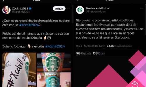 Starbucks desmiente colaboración con campaña política