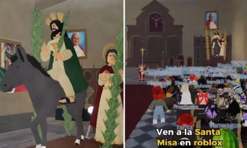 Roblox se convierte en escenario de misas y procesiones virtuales