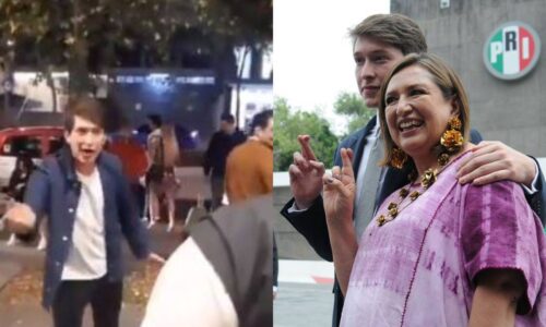 Escándalo por video del hijo de Xóchitl Gálvez sacude campaña de la candidata