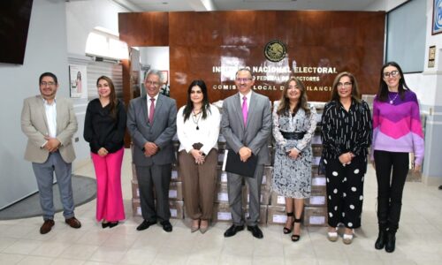 OPLE Veracruz entrega al INE documentación y material electoral para Voto Anticipado