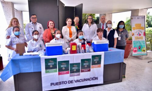 Convoca Diputada a sumarse a la campaña de salud Gran Vacunatón