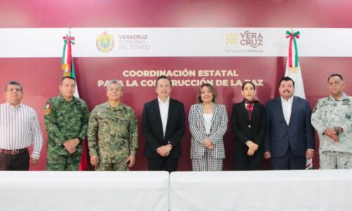 OPLE Veracruz asiste a la Mesa Estatal de Coordinación para la Construcción de la Paz y Seguridad