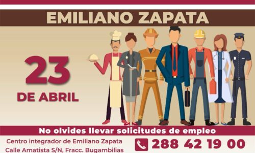 Prepárate para la Jornada de Empleo del SNE en Emiliano Zapata