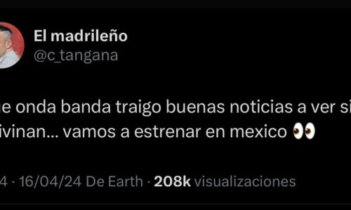 C. Tangana desata la Intriga entre sus seguidores mexicanos tras anuncio