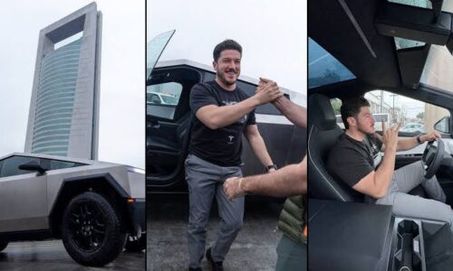 Samuel García propone rifar camioneta Cybertruck en apoyo a Jorge Maynez