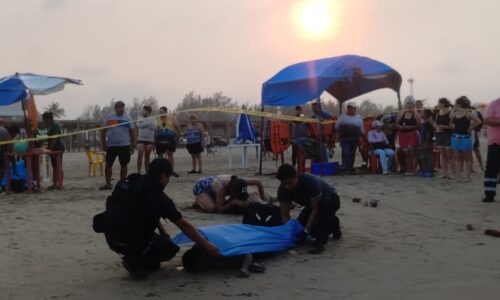 Mueren ahogados cuatro personas de Ecatepec en playas de Tuxpan