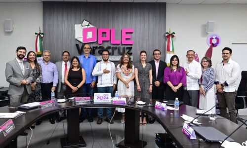 INE y OPLE Veracruz trabajan para Elección Concurrente del 2 de junio