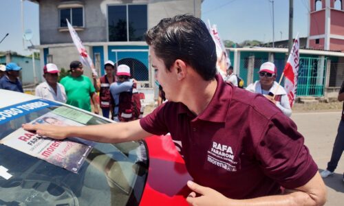 Comunidades de los tuxtlas merecen caminos dignos: Rafa Fararoni