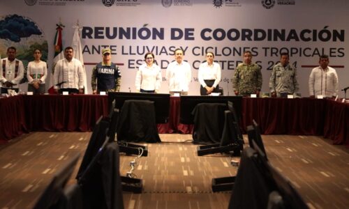 Veracruz, listo para la temporada de lluvias y ciclones tropicales